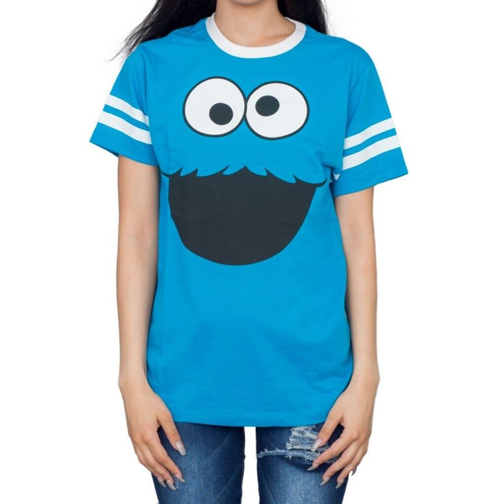 Cookie Monster Face Sesame Street T-Shirt – ezzyclothes