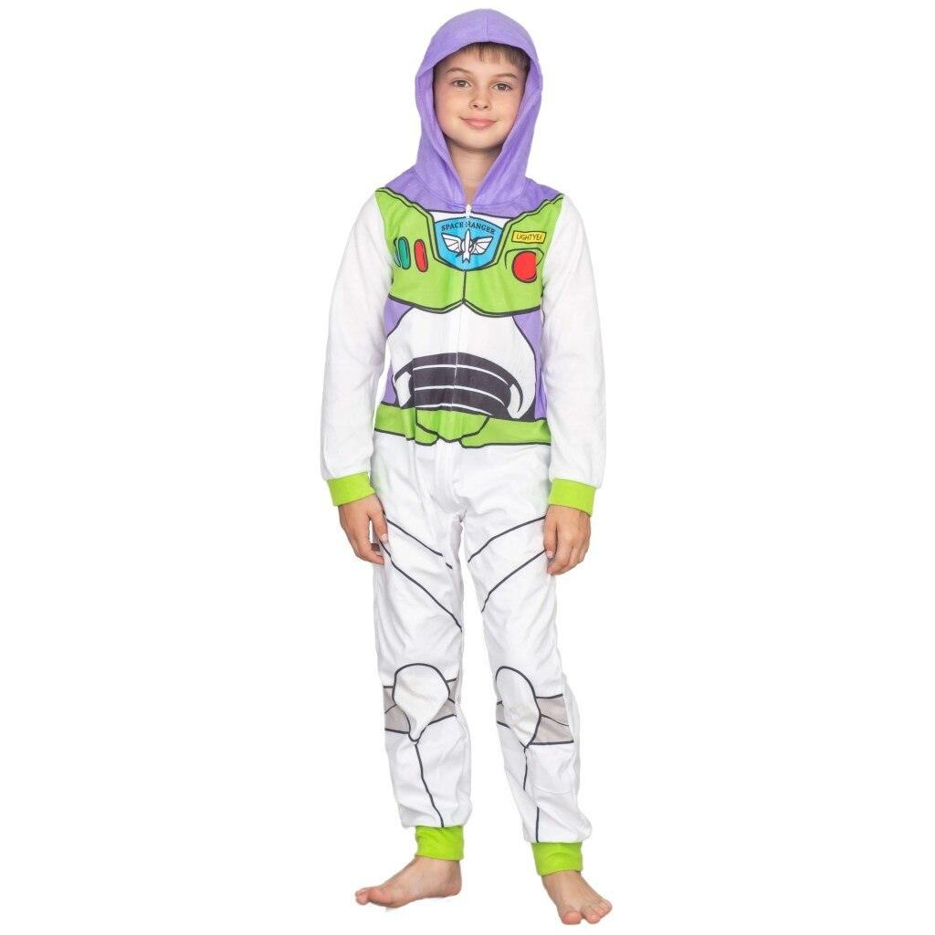 Disney Mens' Toy Story Buzz Lightyear Space Ranger Costume Pajama