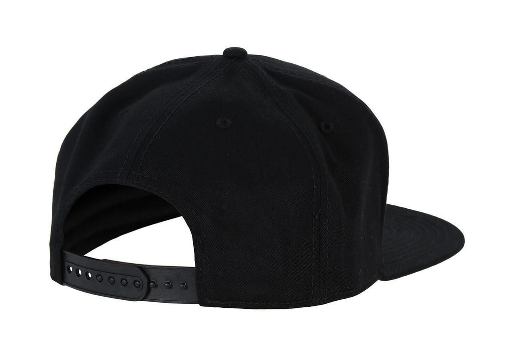Naruto Hidden Sand Village Metal Plate Logo Black Snapback Hat