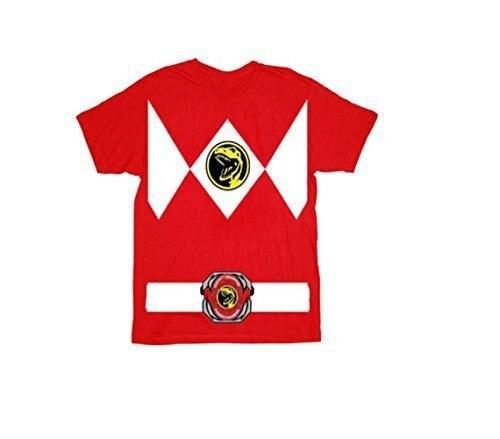  Youth: Power Rangers - Red Ranger Emblem Kids T-Shirt Size YS :  Clothing, Shoes & Jewelry