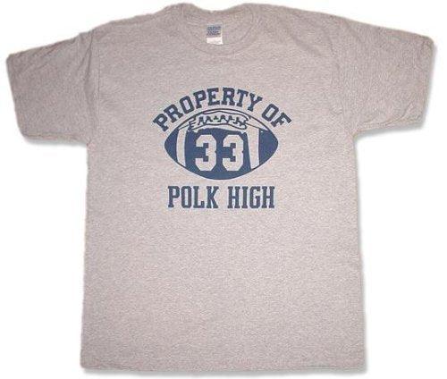  Polk High Football Jersey 33 Bundy No Maam - Front & Back  Pullover Hoodie : Clothing, Shoes & Jewelry