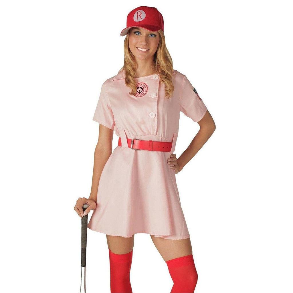 Deluxe City of Rockford Peaches Men's Adult Jersey costume set