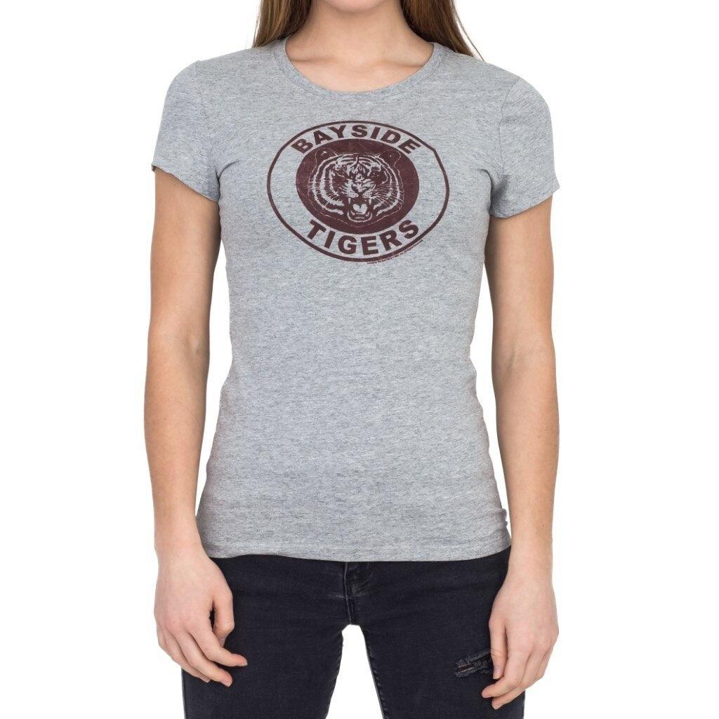 Saved by The Bell Bayside High School Football T-Shirt 2x Heather Gray