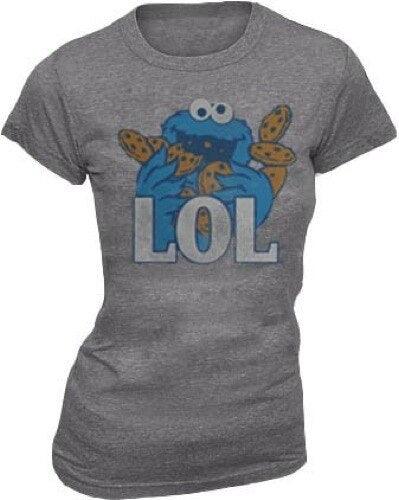 T-Shirt: Om Nom Nom Nom Cookie Monster Version – Sexy Hackers