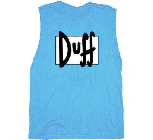 retro-city-threads Duff Beer Duffman Simpsons Full-Button Baseball Jersey *IN-STOCK* Adult Small