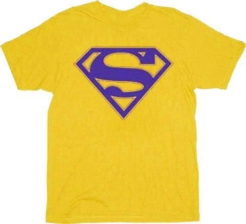 Store T-shirt Online Original Blue Logo | Juniors Classic - - TV Superman Superman