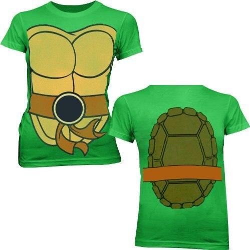 TMNT Teenage Mutant Ninja Turtles Adult T-Shirt - Green - 4X