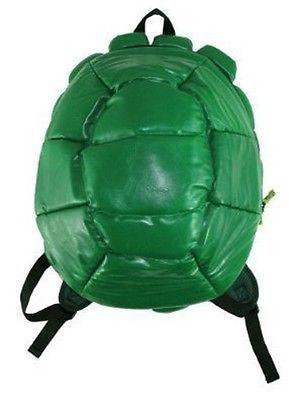 Teenage Mutant Ninja Turtles cosplay Backpack Turtle shell shape Large soft  PU bags Gift for boys and girls