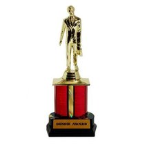 The Office Official Dundie Award with Interchangeable Placards