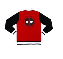 Marvel Team Deadpool Red Varsity Jacket