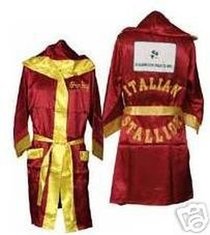 Rocky Balbo RED Movie Italian Stallion Boxing Adult Robe