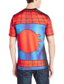 Marvel Comics Spider-Man Performance Athletic Sublimated Costume T-Shirt