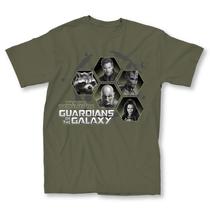 Marvel They Call Themselves Guardians of the Galaxy Adult Olive T-Shirt