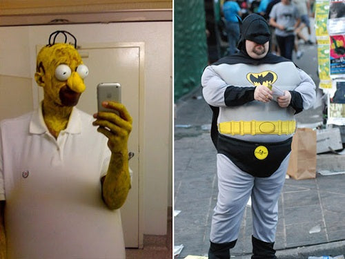 Fat Batman cosplay