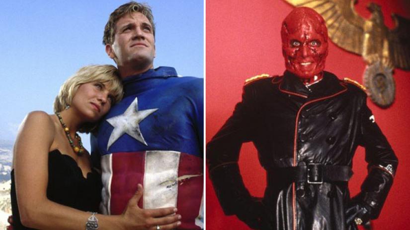 Captain America (1990) and the Red Skull