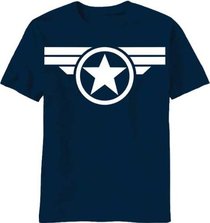 Captain America Good Ol' Steve Navy Adult T-shirt