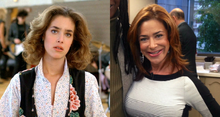 Claudia Wells During Back to the Future and Today