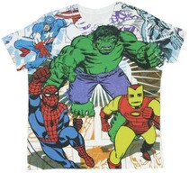 Marvel Comics Superheroes Montage T-shirt