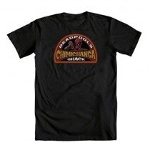 Marvel Comics Deadpool's Chimichanga Shack Adult Black T-Shirt