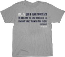 The Office Rule 17 Dwight Schrute Grey Adult T-Shirt