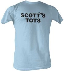 The Office Scott's Tots Light Blue Adult T-shirt