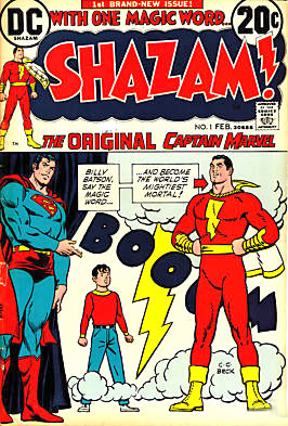Shazam! aka Captain Marvel at Marvel Comics in the 1960s