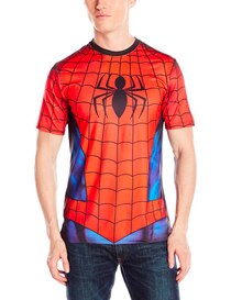Marvel Comics Spider-Man Performance Athletic Sublimated Costume T-Shirt