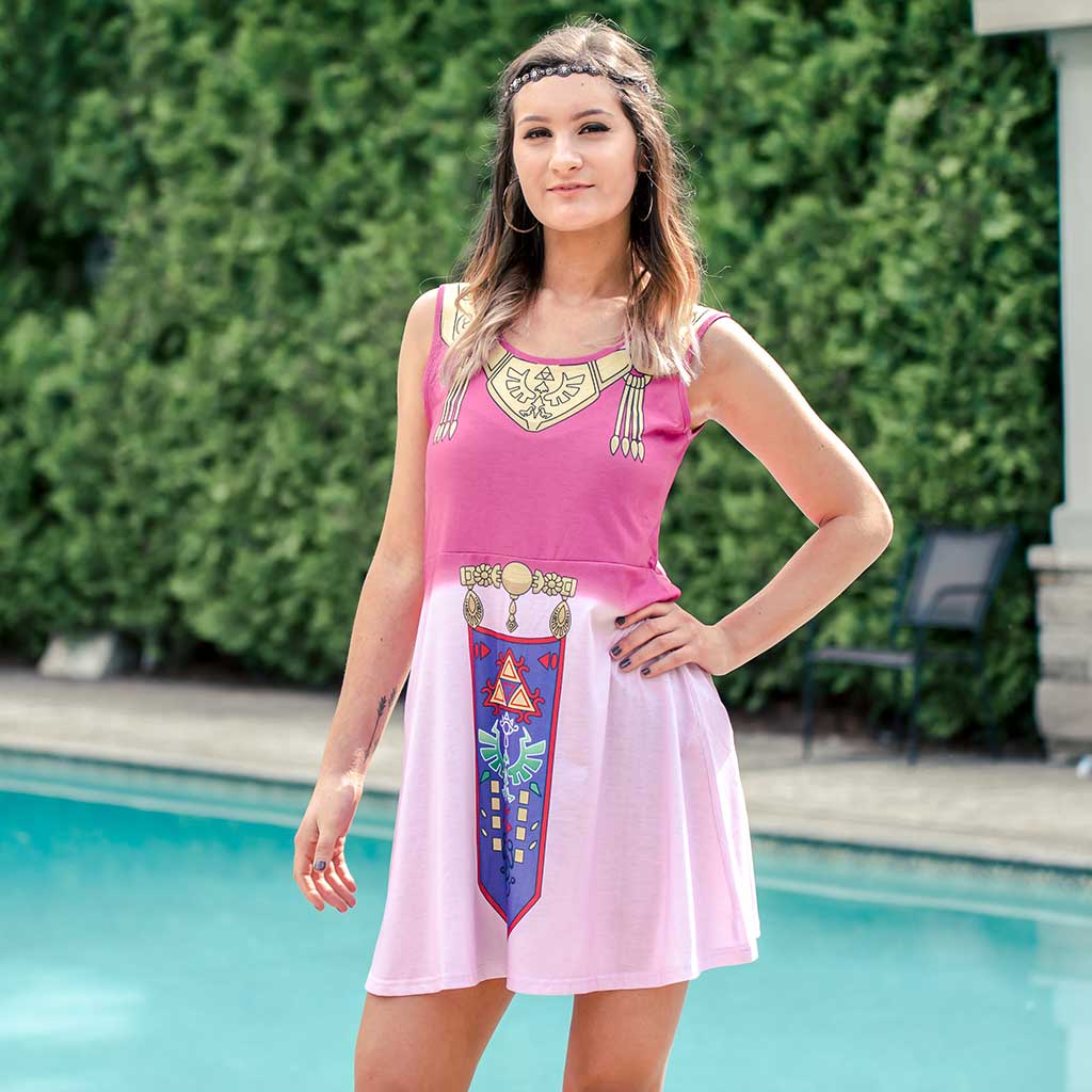 Nintendo The Legend of Zelda Ocarina of Time Costume Tank Dress