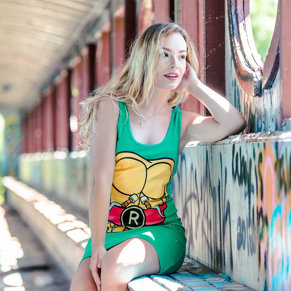 TMNT Sexy Tunic Tank Dresses Raph