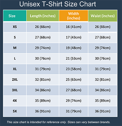 Size Chart – Pilgrim Clothing Outlet