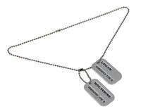 Wolverine Logan 2 Sided Dog Tag Necklace