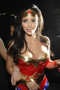 Kim Kardashian as Wonderwoman