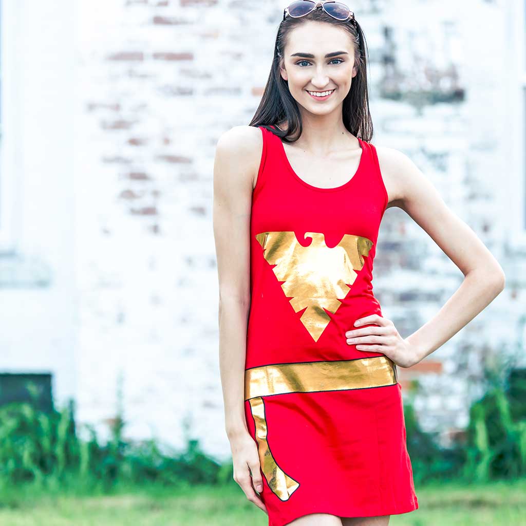 X-Men Dark Phoenix Tunic Tank Dress Girl 3