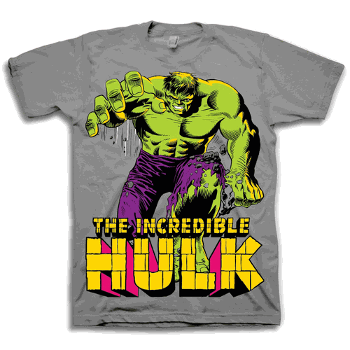 Incredible Hulk Tee available at TVStoreOnline.com
