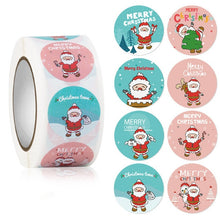 Load image into Gallery viewer, Christmas Gift Bags 25pcs Snowflake Christmas Baking Packaging Bag Candy Boxes Sticker Xmas Decorations for Home 2021 Navidad

