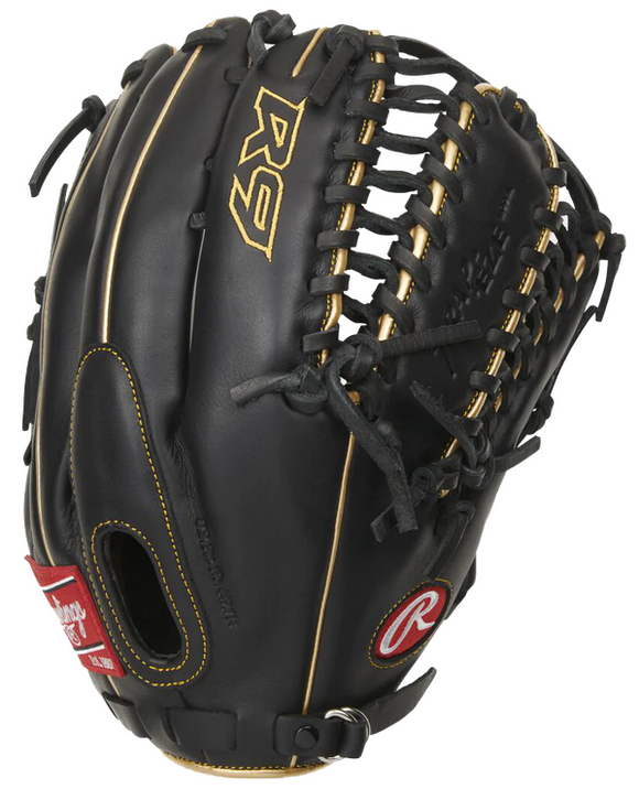 Rawlings R9 ContoUR Fit 11.5 Youth Baseball Glove (R9115U-4BT