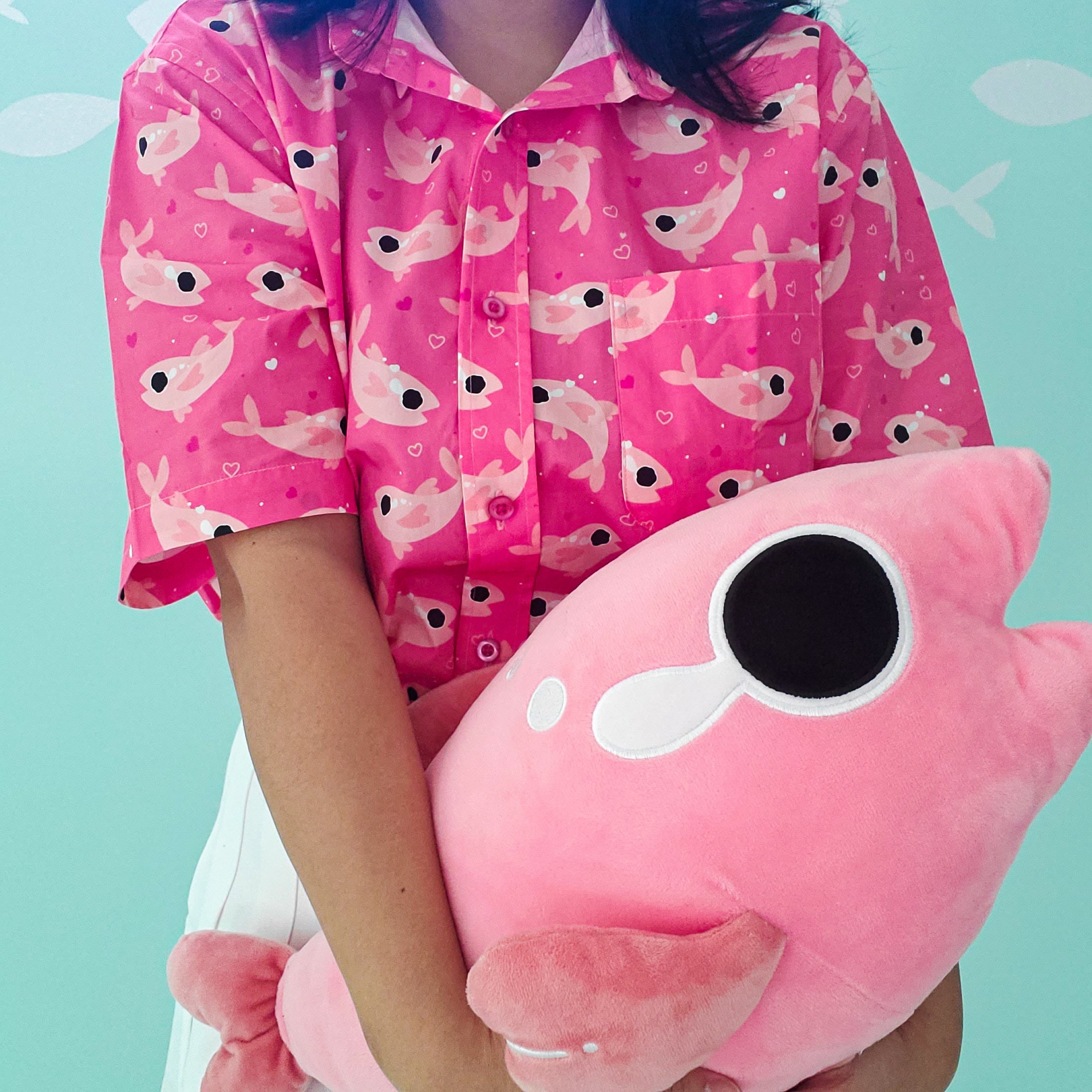 Pink Crybaby Button-Up Shirt | Throne Gift Store