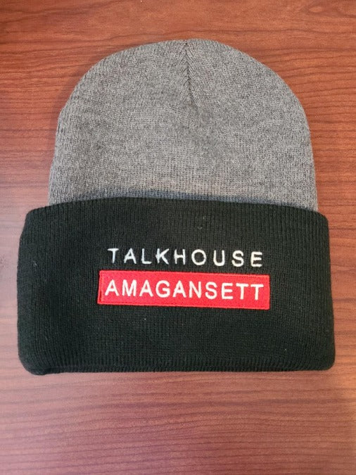Talkhouse Black/Gray Knit Hat