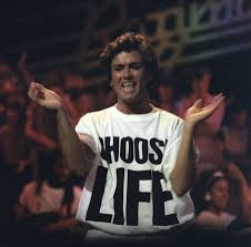 WHAM Choose Life T-shirt worn by George Michael.