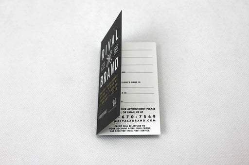 Silver Foil Business Cards – Point Arts