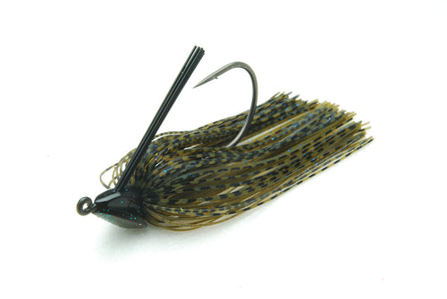 Evergreen Grass Ripper Jig 1/4oz Bruised Green Pumpkin