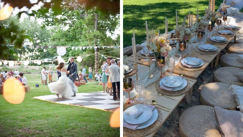 Crear una boda al aire libre encantadora: ideas de decoración para ins