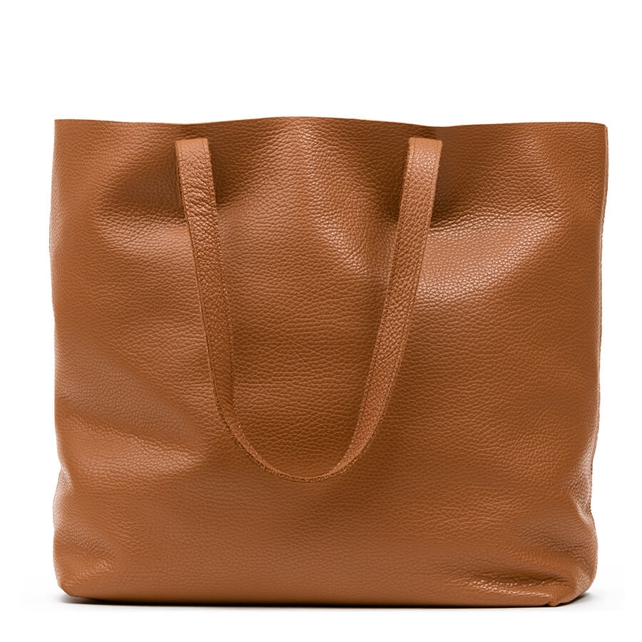 cuyana classic leather tote