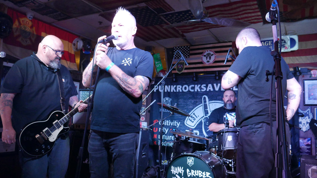 Punk Rock Saves Lives - Rob Rushing introducing Jughead's Revenge at Punk Rock Hoedown in Las Vegas in 2023