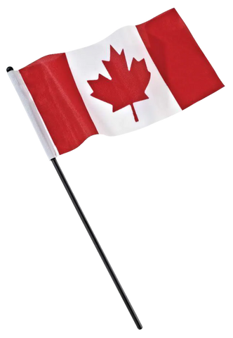 2x stick sticker round cocarde flag canada quebec