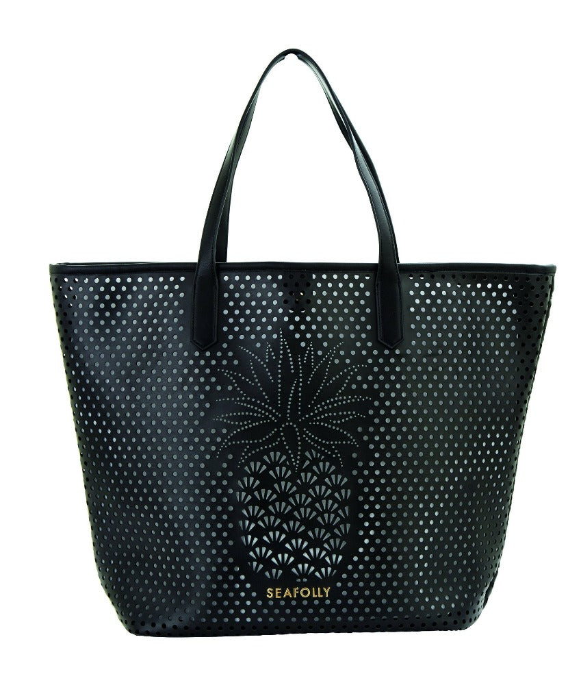 get carried away tote black