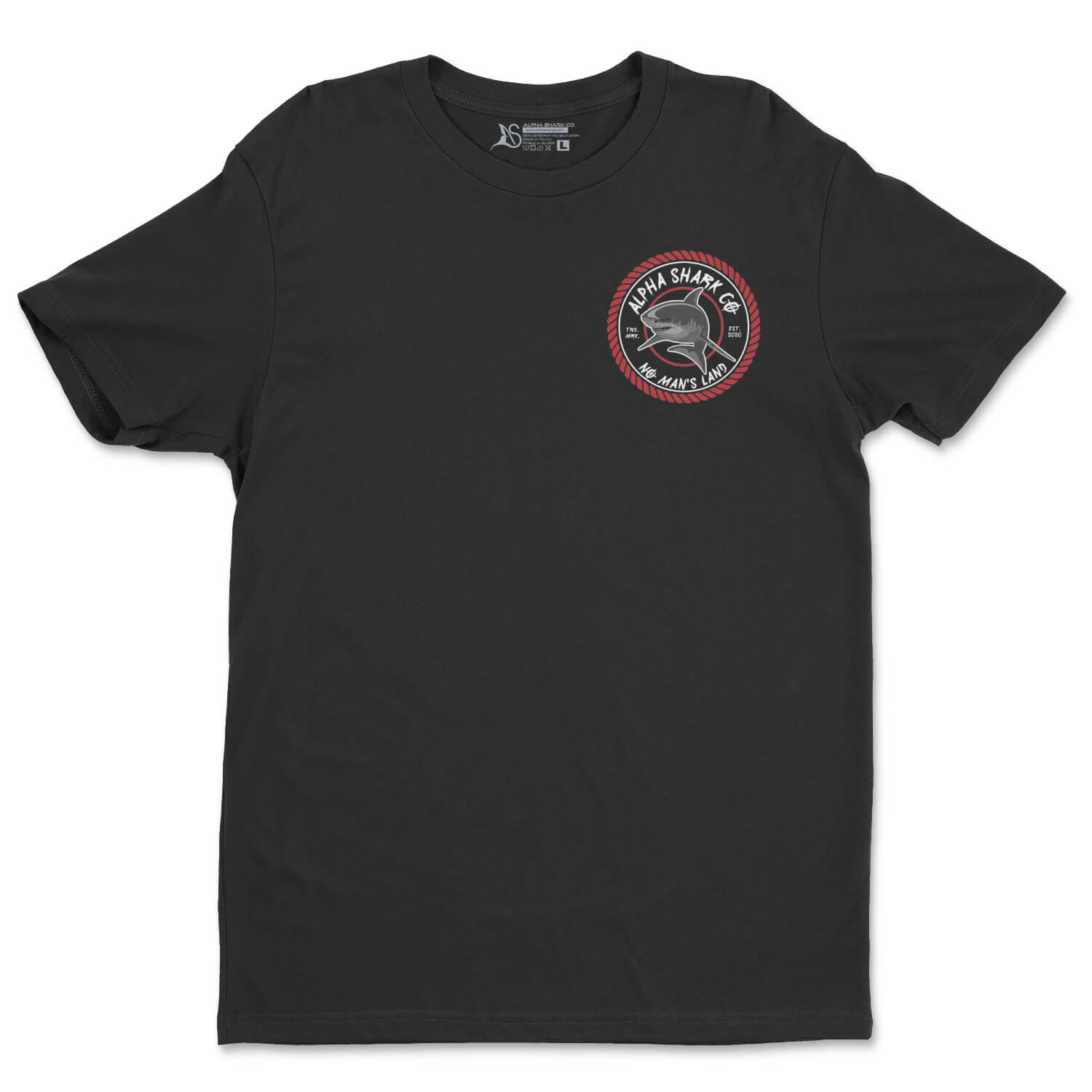 No Man's Land Tee | Black