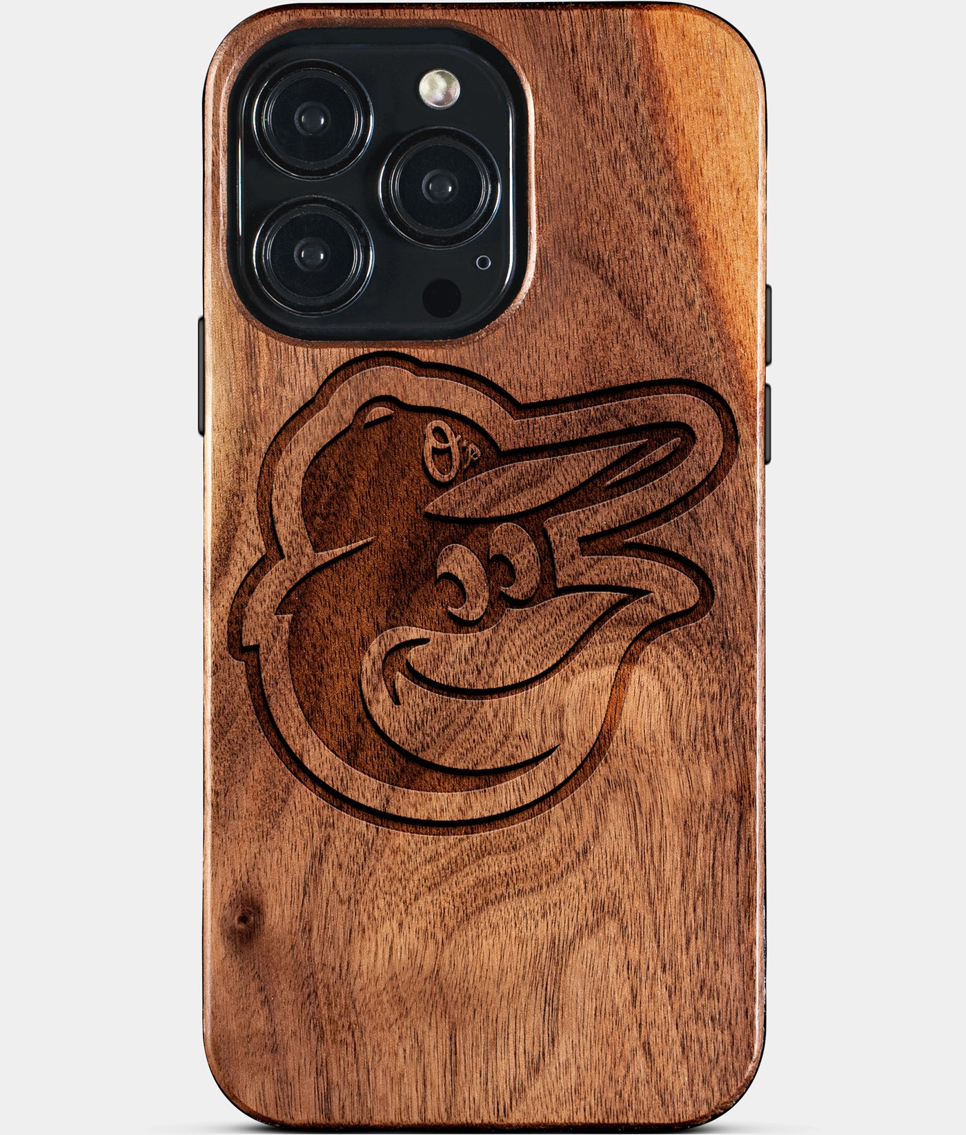 Custom Baltimore Orioles iPhone 15/15 Pro/15 Pro Max/15 Plus Case - Carved Wood Orioles Cover - Eco-friendly Baltimore Orioles iPhone 15 Case - Custom Baltimore Orioles Gift For Him - Monogrammed Personalized iPhone 15 Cover By Engraved In Nature