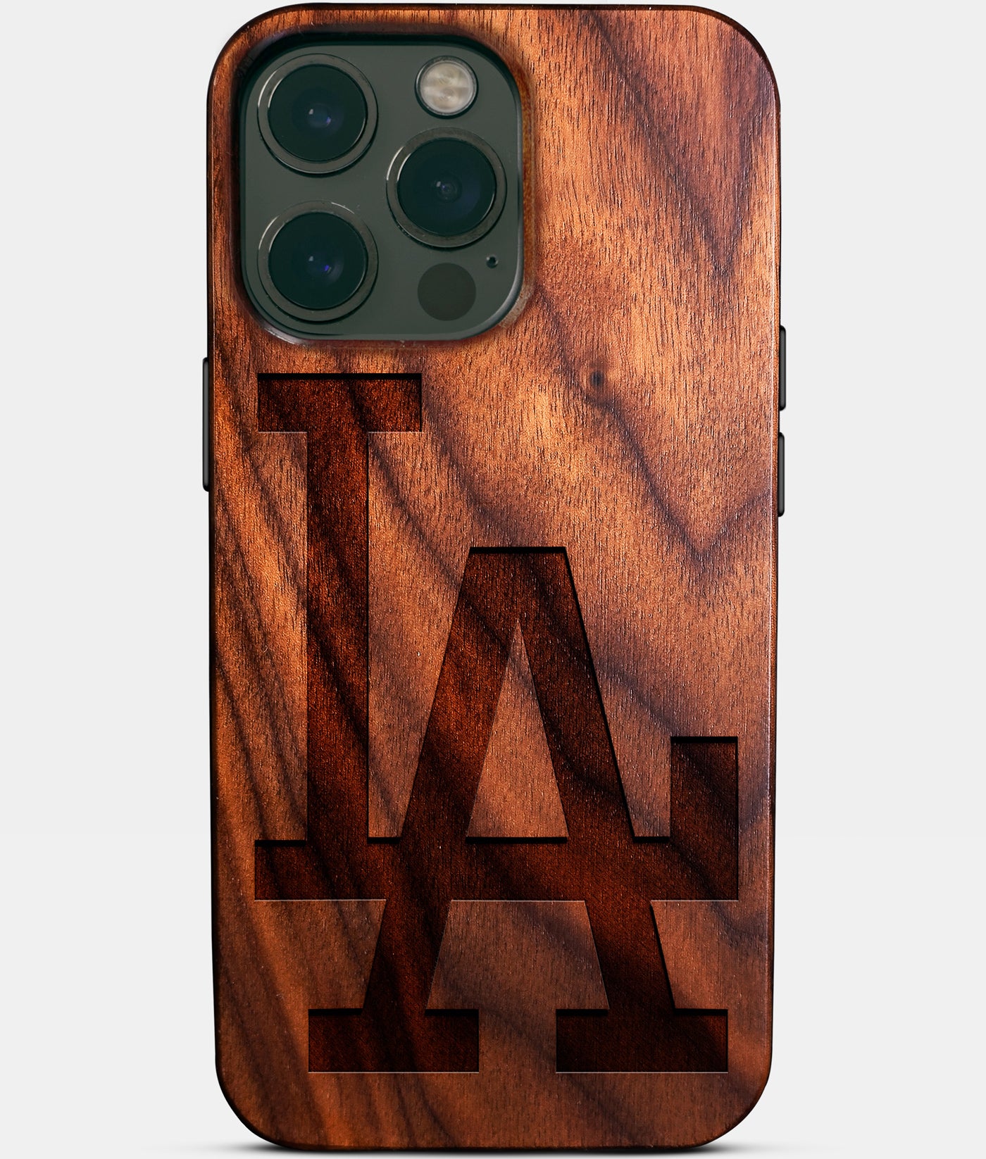 Custom Classic Los Angeles Dodgers iPhone 14/14 Pro/14 Pro Max/14 Plus Case - Carved Wood Dodgers Cover - Eco-friendly Los Angeles Dodgers iPhone 14 Case - Custom Los Angeles Dodgers Gift For Him - Monogrammed Personalized iPhone 14 Cover By Engraved In Nature