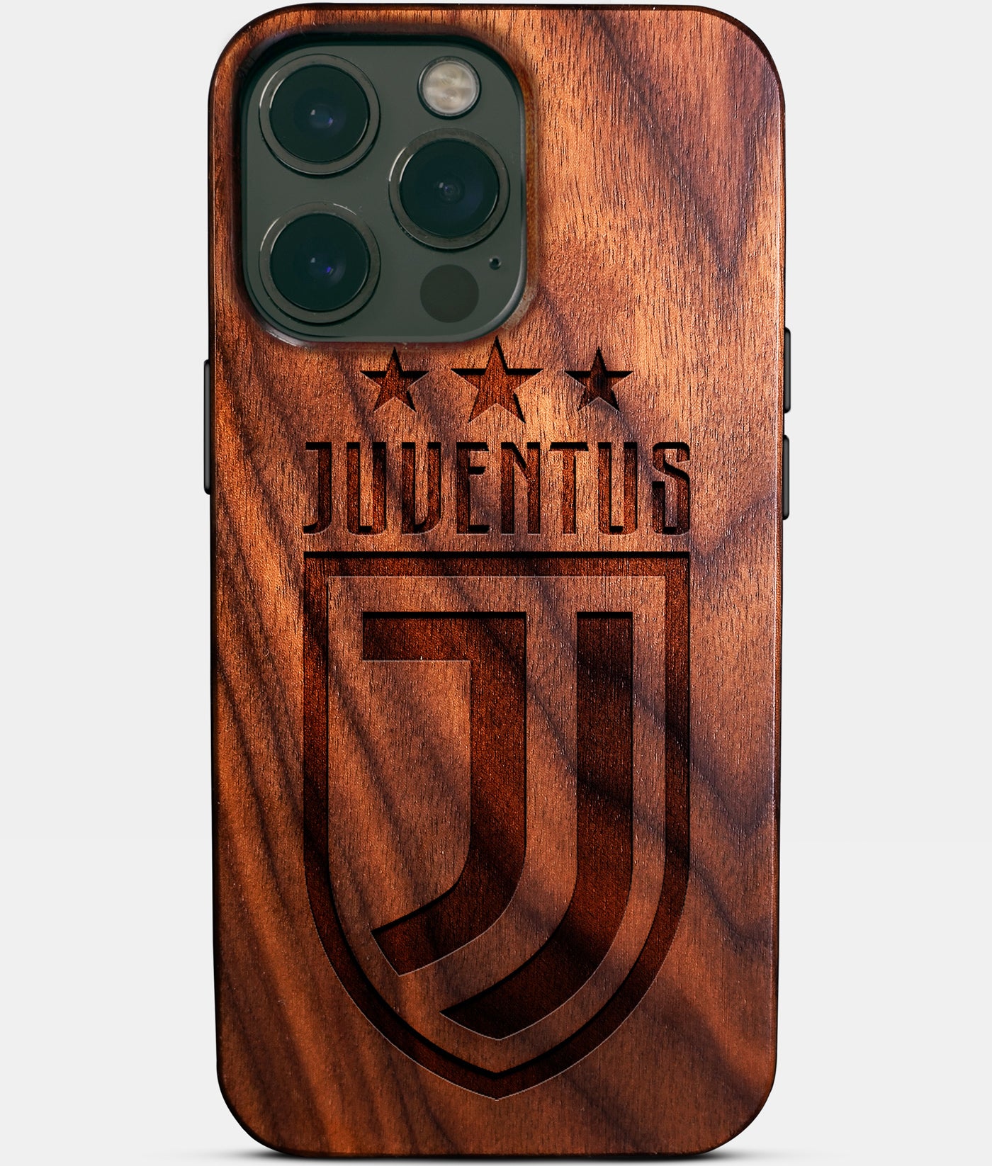 Custom Juventus Club iPhone 14/14 Pro/14 Pro Max/14 Plus Case - Carved Wood Juventus Club Cover - Eco-friendly Juventus FC iPhone 14 Case - Custom Juventus FC Gift For Him - Monogrammed Personalized iPhone 14 Cover By Engraved In Nature